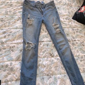 Ripped jeans- Hollister